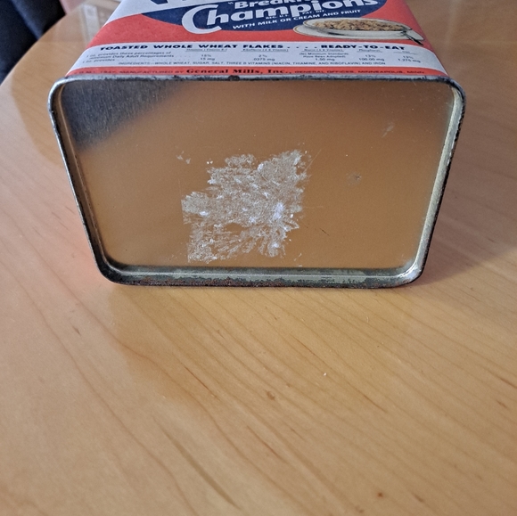 1993 Vintage Wheaties Breakfast of Champion Tin Can - Picture 4 of 6